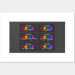 Take Pride in Resistance - June 2020 Pride Posters and Art